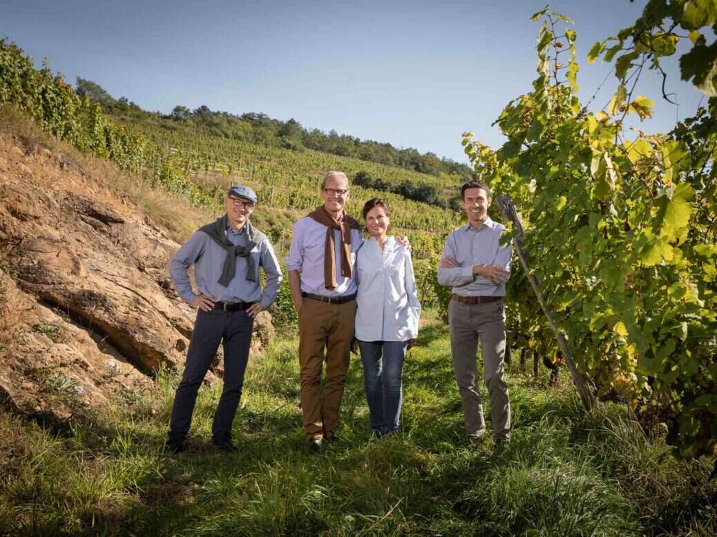 The team at Austrian wine producer Bründlmayer