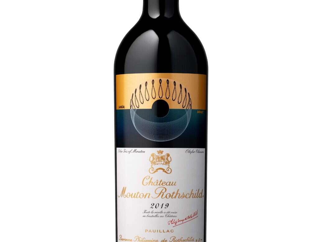 Château Mouton Rothschild: Labelled with a solar iris - World Of 