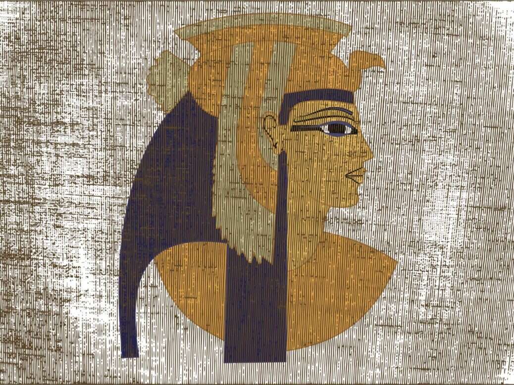 cleopatra egyptian painting