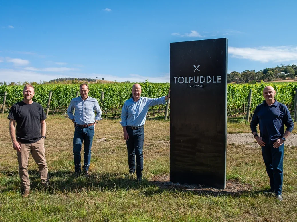 The team at Tolpuddle Vineyard