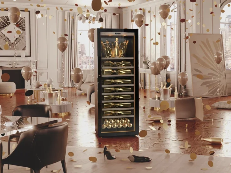 Eurocave Champagne cabinet