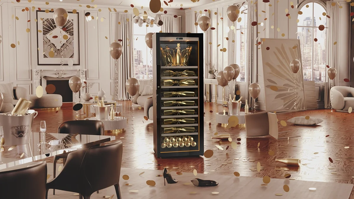 EuroCave: A sparkling Champagne cabinet