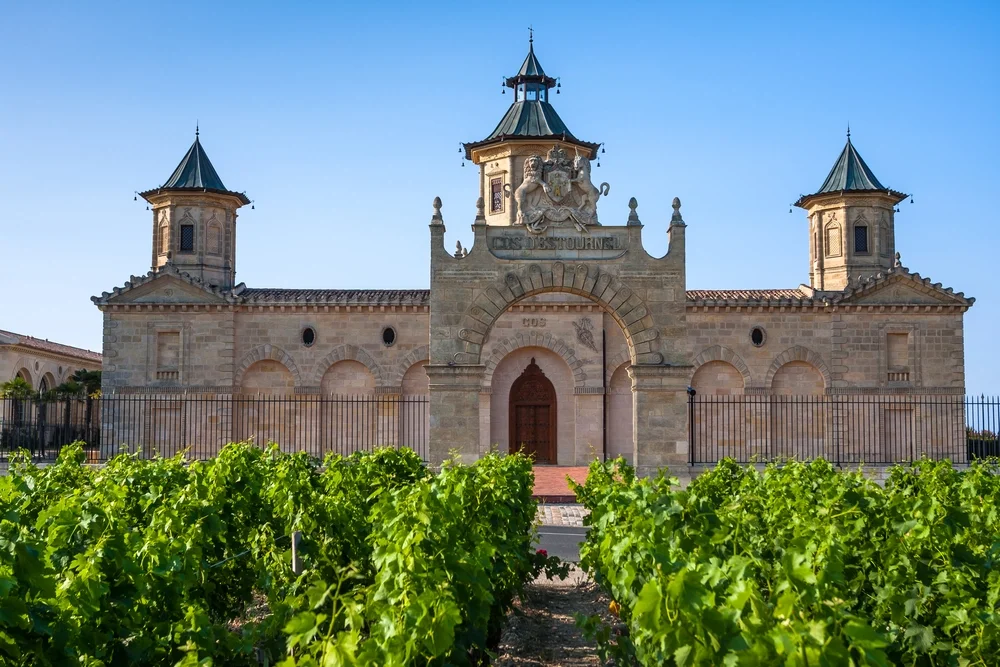 Château Cos d'Estournel in St-Estèphe Bordeaux