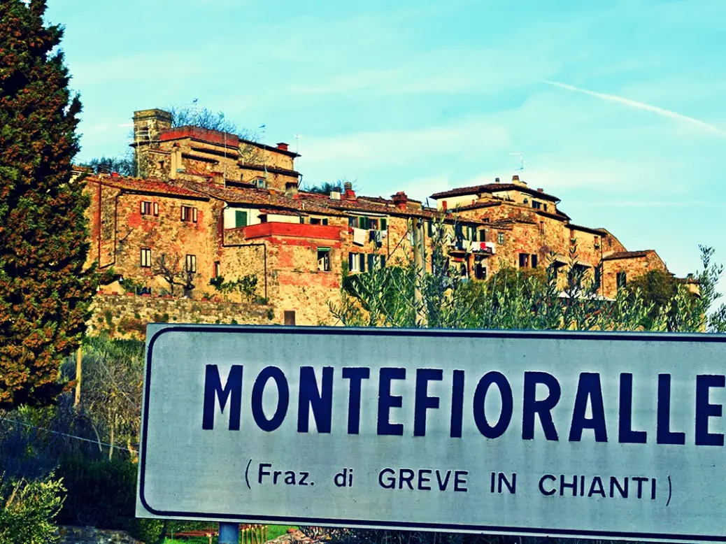 Chianti Classico village Montefioralle