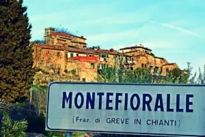 Chianti Classico village Montefioralle