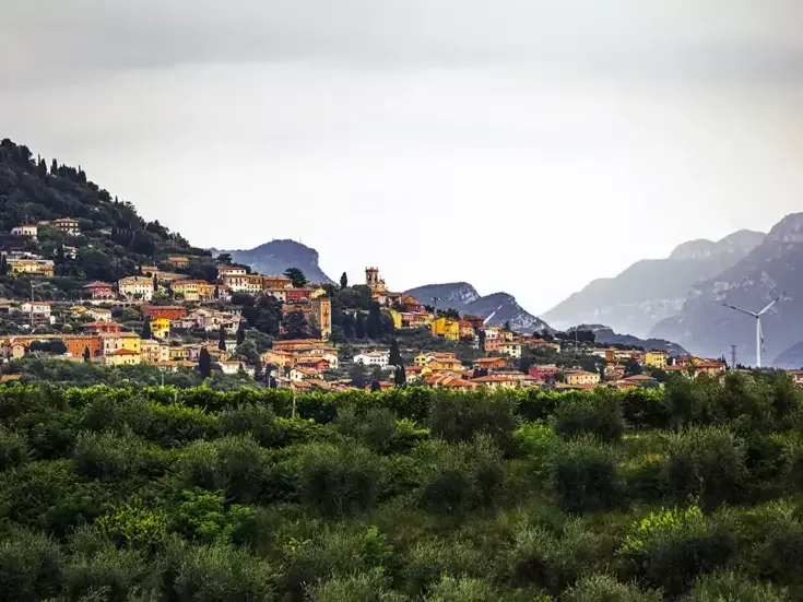 the village of Sant'Ambrgio in Valpolicella