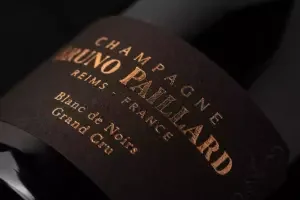 the label of Bruno Paillard Blanc de Noirs Grand Cru Extra Brut