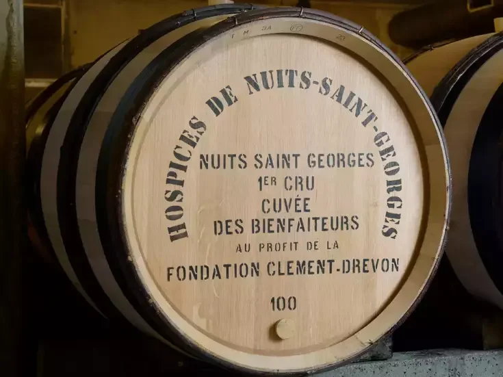 Hospices de Nuits-st-Georges charity barrel
