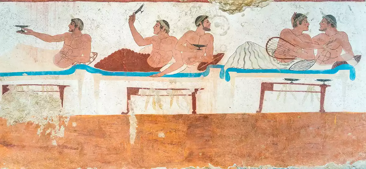 The preeminent paradigm of pleasure: How the Greeks liked to drink and think
