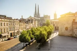 Bordeaux in the morning.