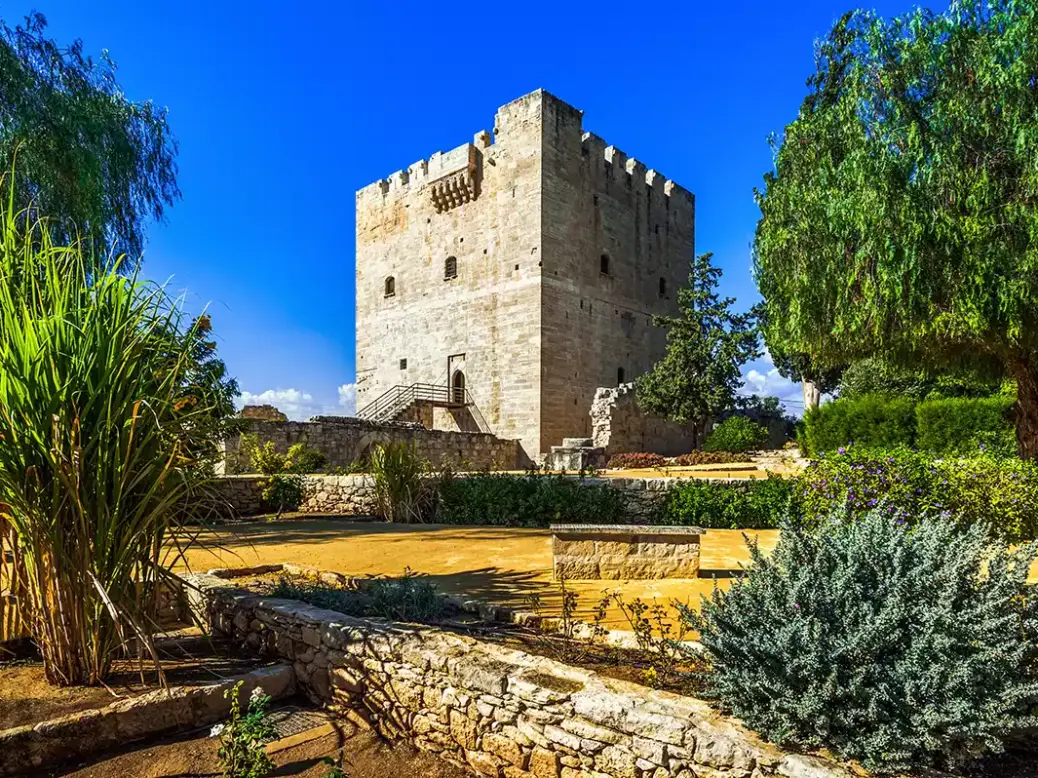 Kolossi castle in Limassol: Commandaria