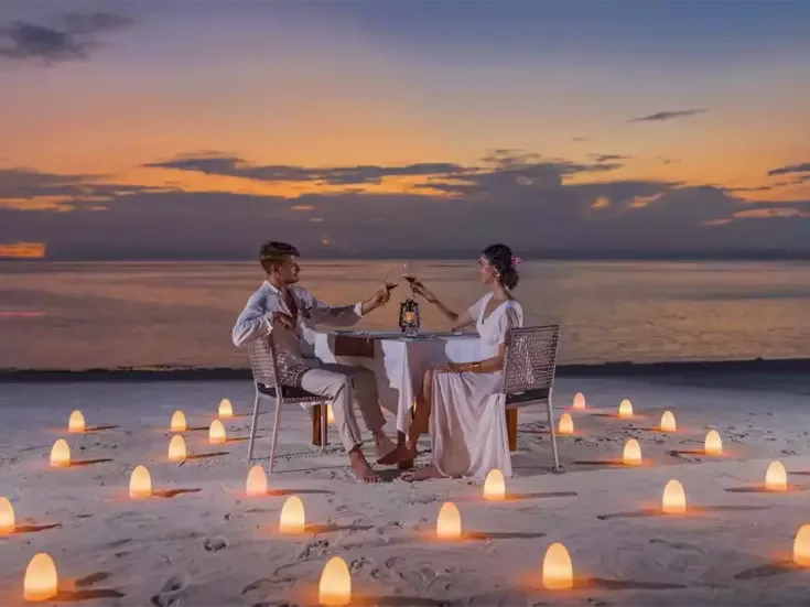 A toast on the beach at Varu