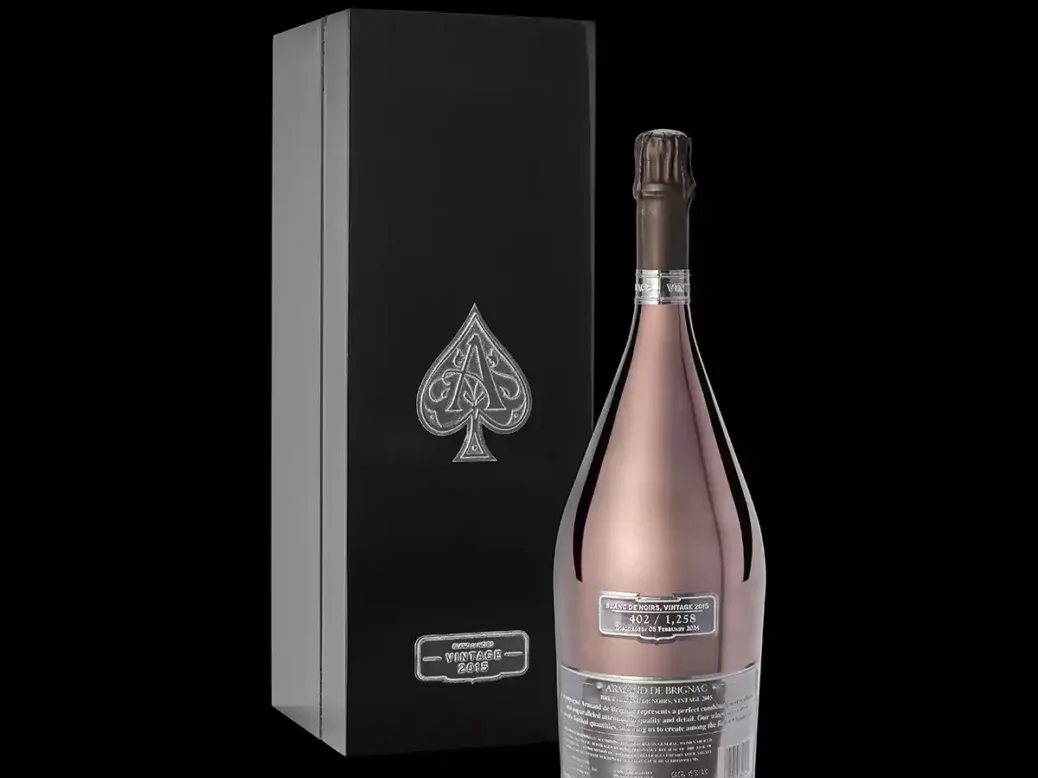 Armand de Brignac Blanc de Noirs bottle