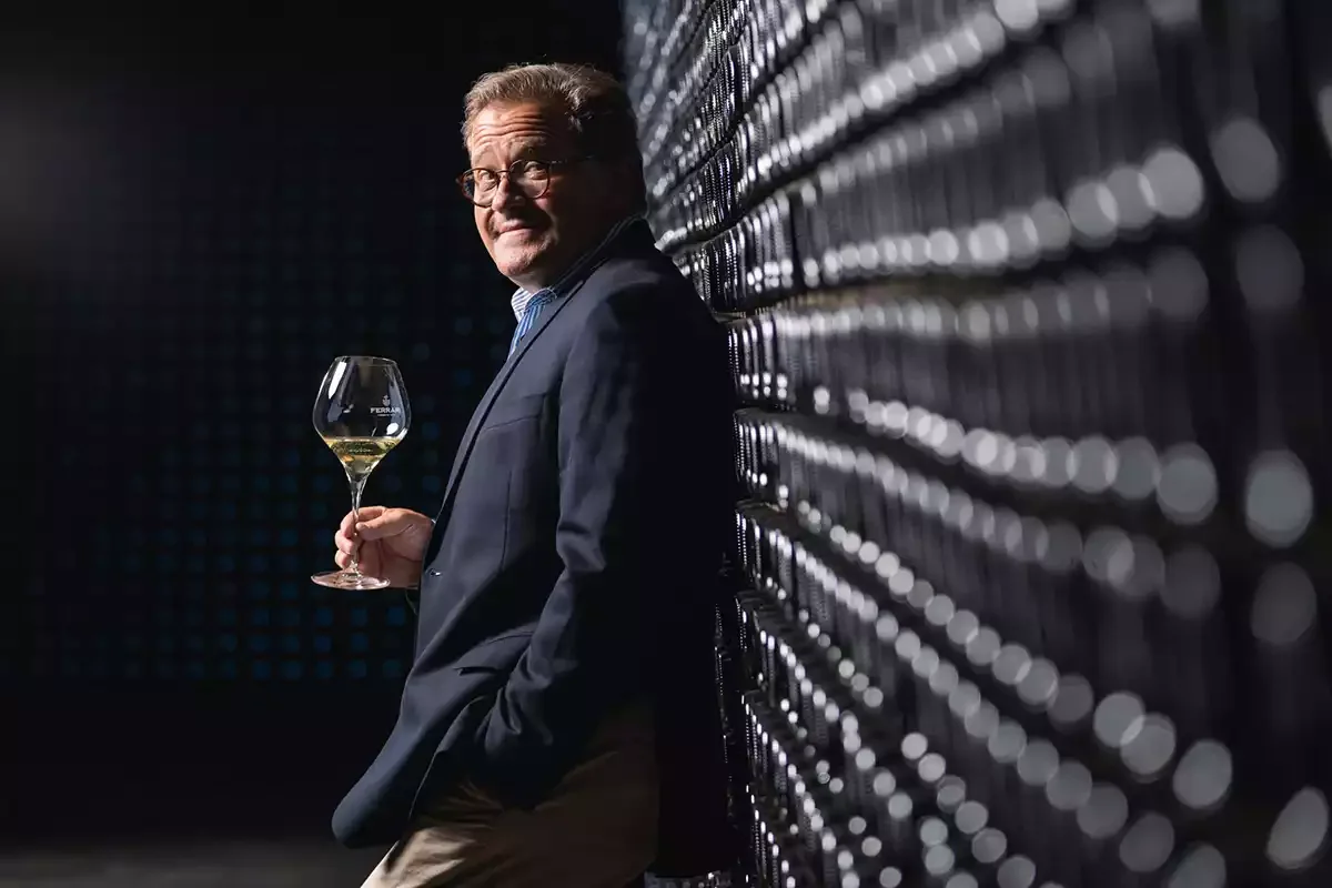 Cyril Brun at Ferrari Trento: A Champagne star sparkles in Italy