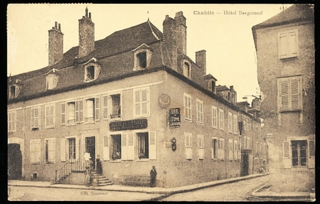 At the table: <em>Jambon au Chablis</em>