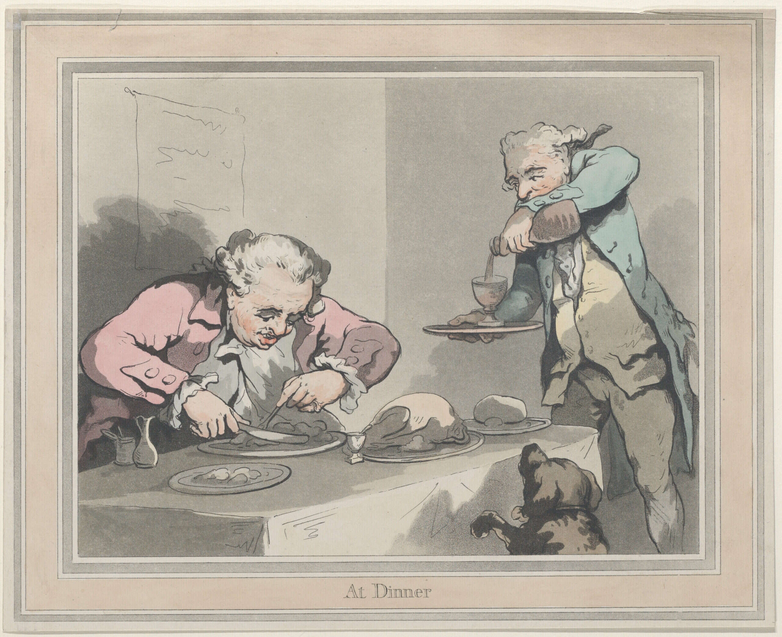 At the Georgian table