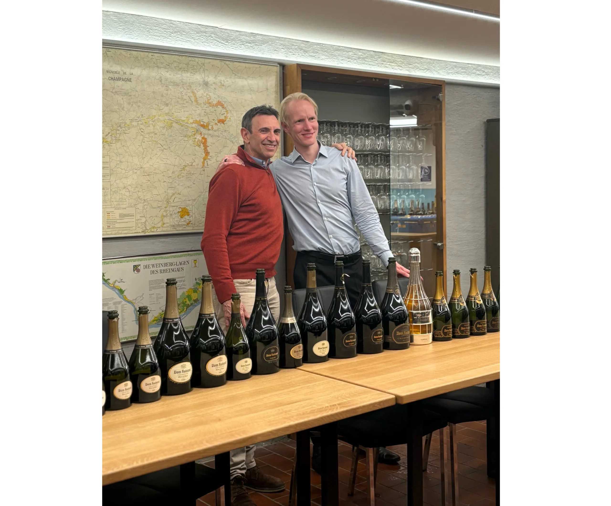 Dom Ruinart: An unforgettable procession of great bottles
